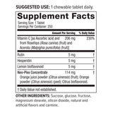 All-C Chewable Nutrition Facts - NeoLife Vitamin Shop