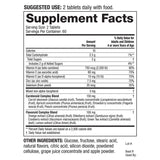 Vita-Gard Nutrition Facts - NeoLife Vitamin Shop