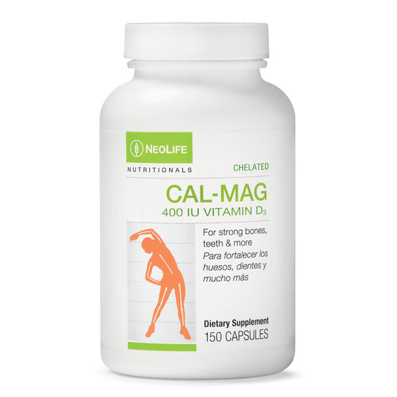 Chelated Cal-Mag with 400 IU Vitamin D3 (Capsules) - NeoLife Vitamin Shop