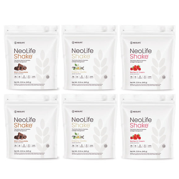 NeoLife Protein Shake Assorted Case of 6