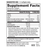 Carotenoid Complex Nutrition Facts - NeoLife Vitamin Shop