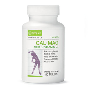 Chelated Cal-Mag with 1000 IU Vitamin D3 (Tablets) - NeoLife Vitamin Shop