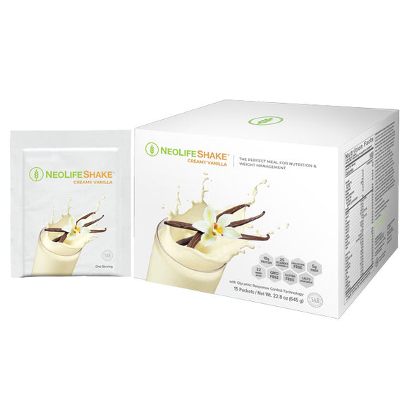NeoLife Shake Vanilla Packets - NeoLife Vitamin Shop